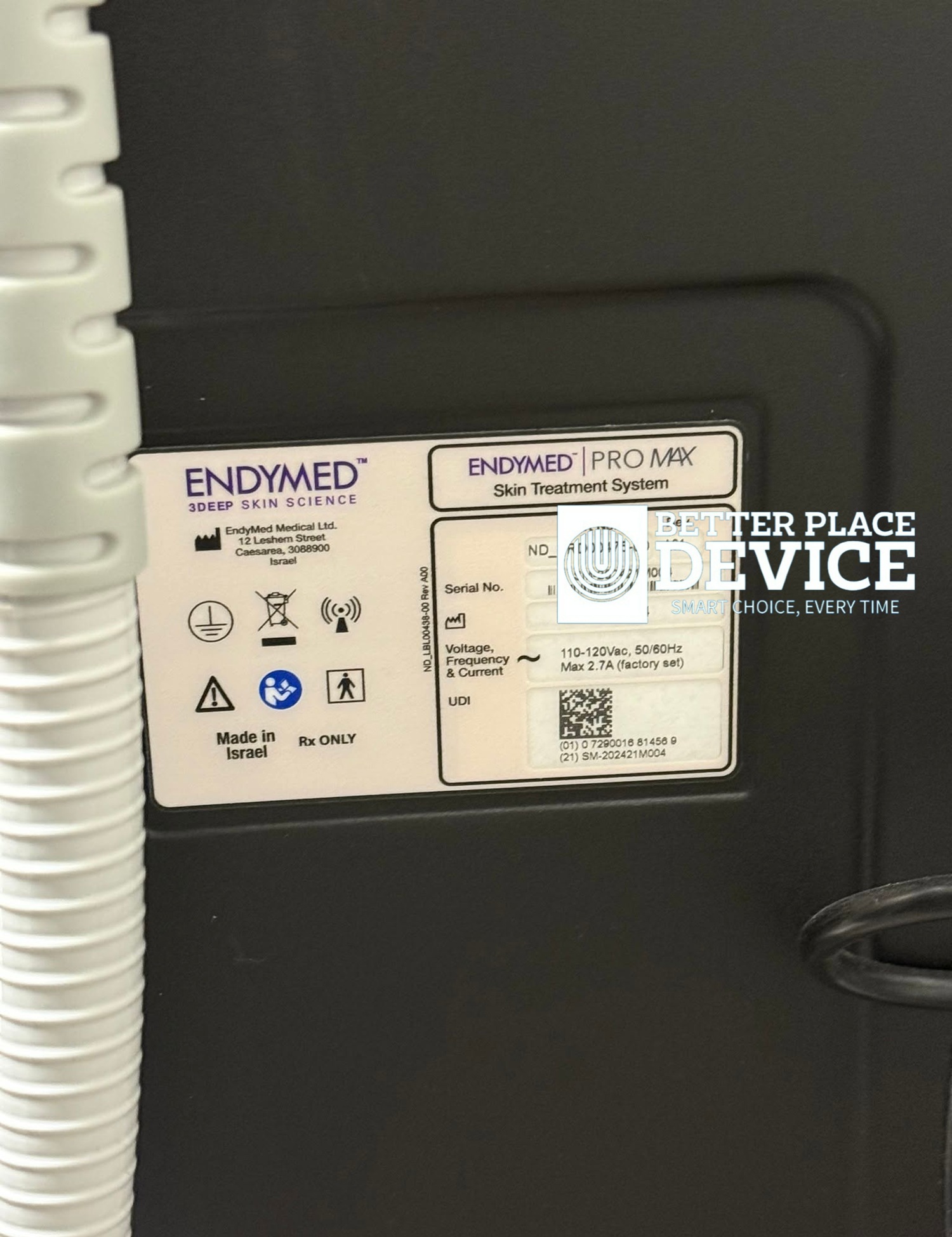 Endymed Pro Max 3DEEP Radiofrequency Device