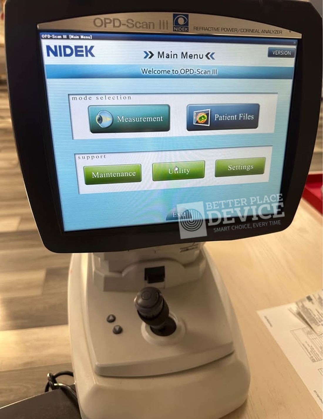 Nidek OPD Scan III Wavefront Aberrometry